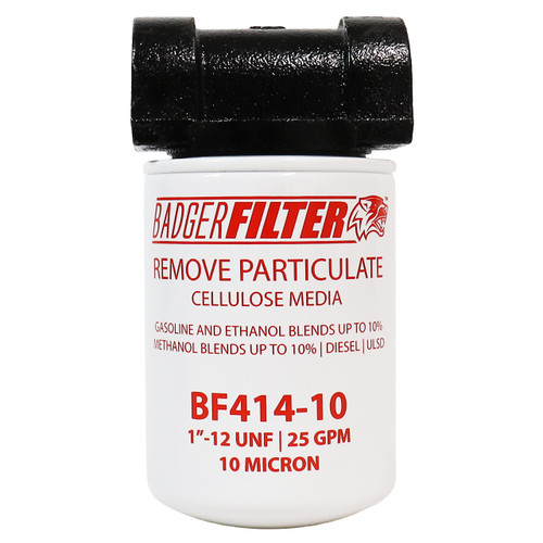 BadgerFilter 1 in. Gasoline Pump Filter Kit - 10 Micron - 25 GPM