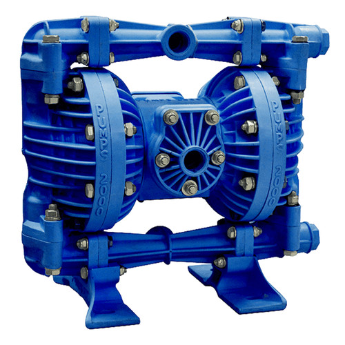 Pumps 2000 Blue P15BB01 1/2 in. Poly Diaphragm Pump, Santoprene Balls
