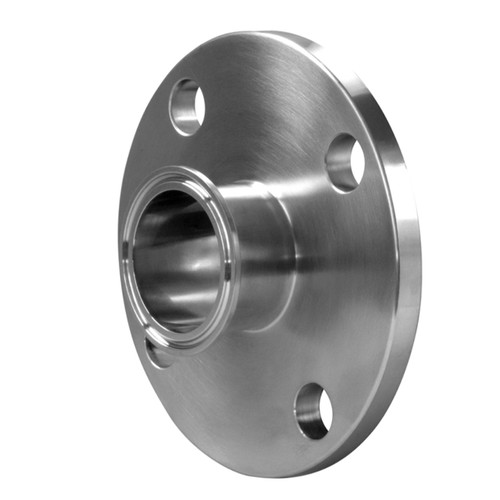 Steel & O'Brien 38MP 3 in. Clamp x Flange Adapter, 304 Stainless Steel