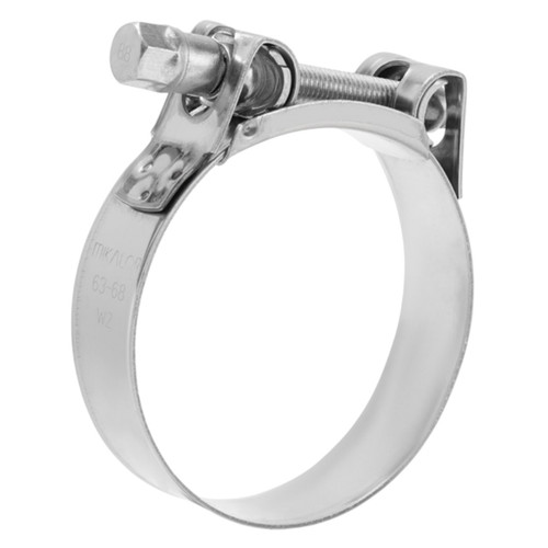 Mikalor Clamps LLC 03019266 121-130 mm AISI 430 Stainless Steel Supra W2 Hose Clamp - Box Qty 25