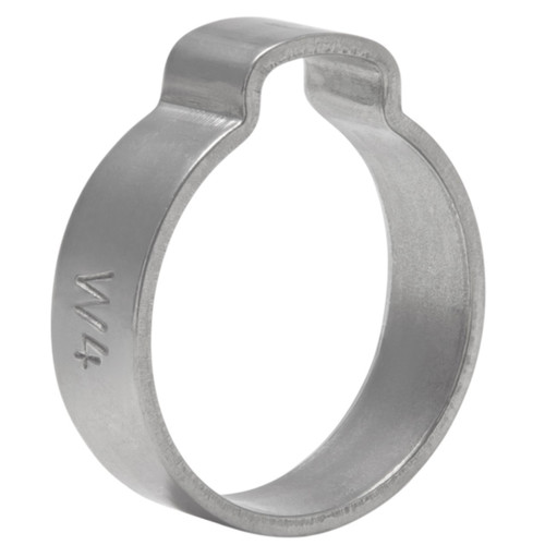 Mikalor Clamps LLC 23012423 17-19 mm Stainless Steel W4 AISI 304 One Ear Clip - Box Qty 250