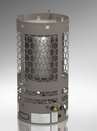 L.B. White Sun Blast® Radiant Portable Heater SR125, LP Fuel - 125,000 BTU