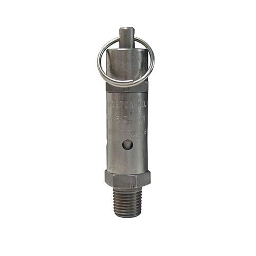 Dixon SV200SS 1/4 in. Stainless Steel Standard Safety Pop-Off Valve 200 PSI
