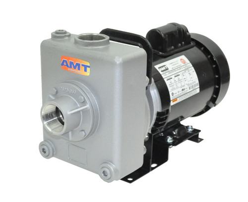 AMT 282C-98 1 1/2 in. NPT Stainless Steel Self-Priming Centrifugal Pump - 132 GPM