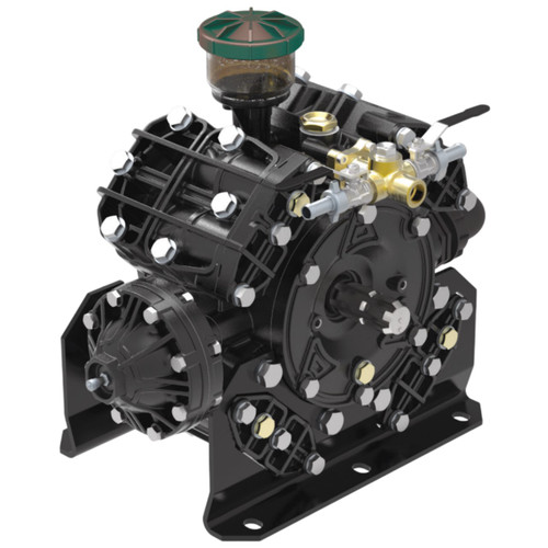 Udor DELTA 170 TS2C 1 1/2 in. Diaphragm Pump, 4 cylinders, 47.3 GPM, 725 PSI