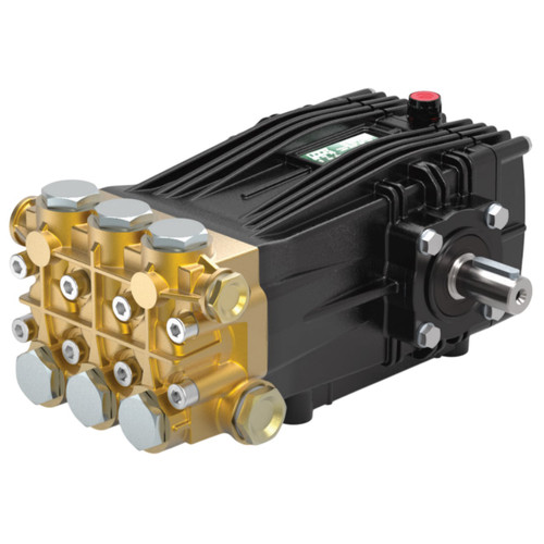 Udor CKC 38/20 S Plunger Pump W/ 24mm Keyed Solid Shaft, 10 GPM, 2900 PSI