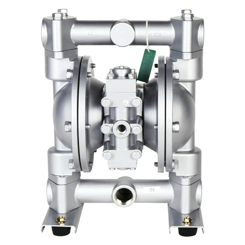 Zeeline ZE1646UL 1 in. NPT Double Diaphragm Pump w/ Teflon Diaphragm,, 46 GPM