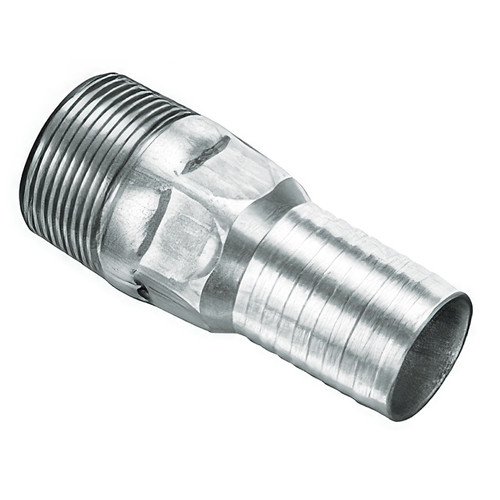 Kuriyama HEXSPN125 1 1/4 in. NPT Hose Nipple, Hex Zinc Plated Steel