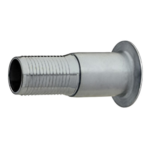 Kuriyama TBN300 3 in. Turn Back Hose Nipple, Zinc Plated Steel