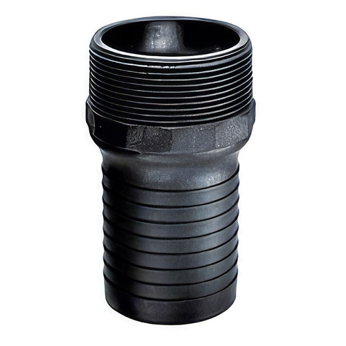 Kuriyama PPN200 2 in. MNPT Hose Nipple, Polypropylene