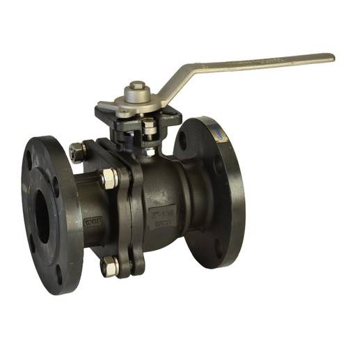 Chicago Valves FS8246MGG1015 1 1/2 in. Carbon Steel Ball Valve - Flanged, Class 150, 285 PSI