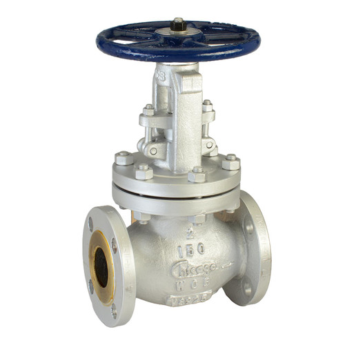 Chicago Valves 31411030 3 in. Cast Steel Globe Valve - Flanged, Class 150, 285 PSI