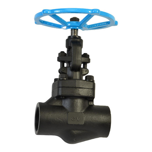 Chicago Valves 284TE006 3/4 in. Forged Steel Gate Valve - Threaded, Class 800, 1975 PSI