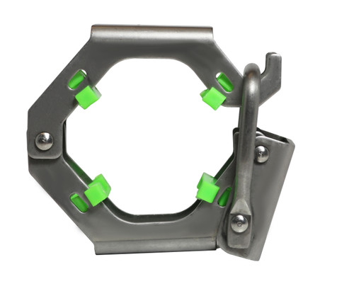 Dixon 24THP10 Threadless Hanger 1 in. Stainless Steel Polypropylene Clips