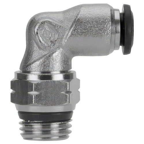 AIGNEP 50110N-8-3/8, 8 mm Push-To-Connect x 3/8 in. Male Thread Swivel Elbow - Pack of 10