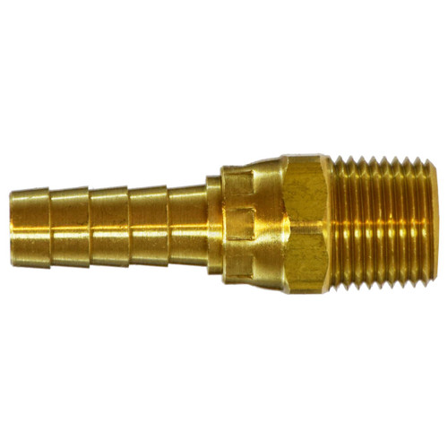 Midland Industries 32360 Brass Swivel Male Adapter, 3/8 in. Hose Barb x 3/8 in. MNPT