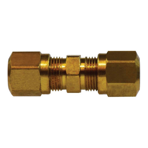 Midland Industries 38020 Brass Air Brake Union, 3/8 in. Tube OD