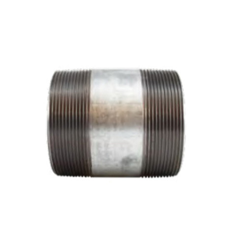 Midland Industries 57220  Close Welded Pipe Nipple, Black Steel SCH 40, 4 in. MPT