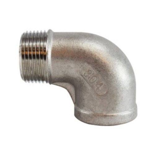 Midland Industries 62165 90° Stainless Street Elbow, 1 in. MNPT x 1 in. FNPT, 150 PSI