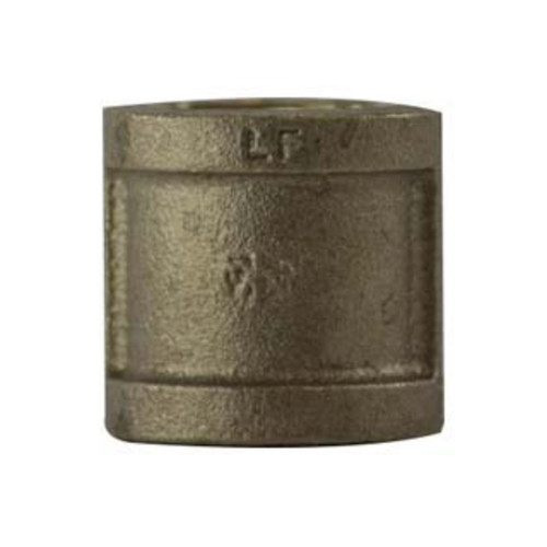 Midland Industries 44415LF IMP Coupling, Lead Free Bronze, 1 in. FPT x 1 in. FPT