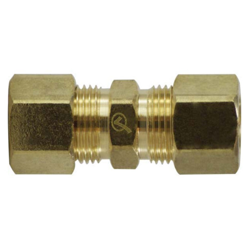 Midland Industries AMC® 700062-04 Compression Union, Lead Free Brass, 1/4 in. x 1/4 in.