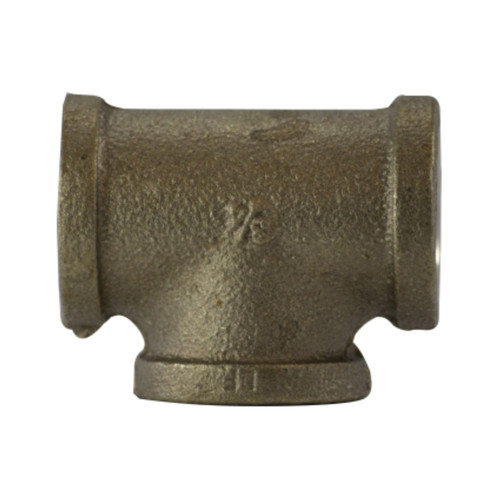Midland Industries AMC® 738101-16 Pipe Tee, Lead Free Bronze, 1 in. FPT