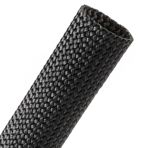 Techflex FGN1.00BK Insultherm 1 in. x  25 ft. Braided Sleeve Temperature Resistant, Black