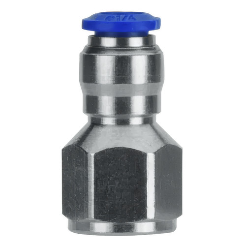 AIGNEP 88030-53-04, 5/32 in. Push-To-Connect Tube x 1/4 in. Straight Female Fitting, NPTF