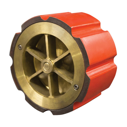 Titan Flow Control CV90DSV0600 6 in. Ductile Iron Wafer Check Valve w/ SS Disc & Viton Seat - ASME Class 150