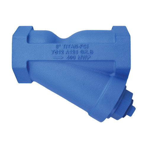 Titan Flow Control YS12I0200 2 in. Y-Strainer, Threaded, Cast Iron - ASME Class 250