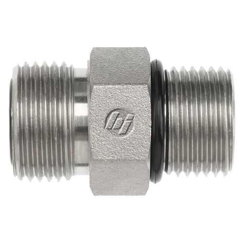 Brennan FS6400-06-06-O O-Ring Face Seal Port Connector 3/8 in. Steel