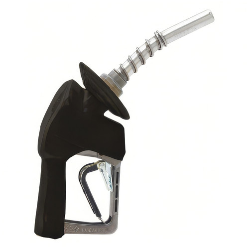 Husky XS Series EZ Lever 3/4 in. Light Duty Diesel PHG Nozzle w/ Three Notch Hold Open Clip - UL Listed, Black