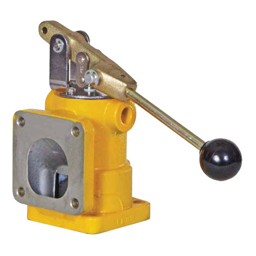 Liquid Controls 43617 Left to Right Flow Curved Valve Handle Assembly