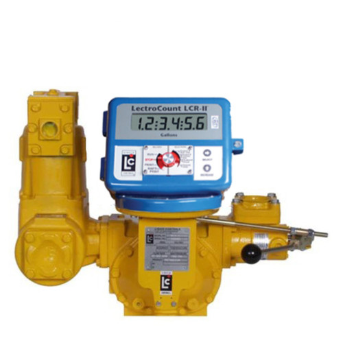 Liquid Controls M10K1-LCR2-I#2 2 in. Flange 150 GPM Aluminum Meter