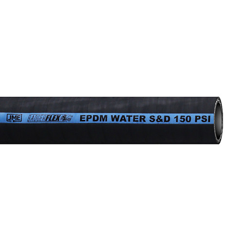 BadgerFlex 6 in. Water Suction & Discharge Hose 150 PSI - Hose Only