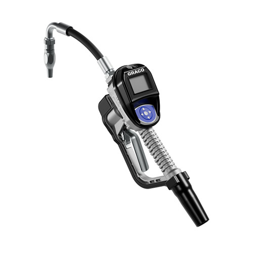 Graco 125M321 Pulse Mobile Metered Dispense Valve for Oil Applications - 1/2 in. NPT, Semi-rigid Extension, Automatic Nozzle