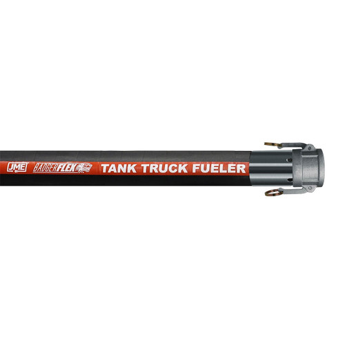 BadgerFlex 2 in. Petroleum Suction & Discharge Hose Assembly w/ Part C Female Couplers - Black
