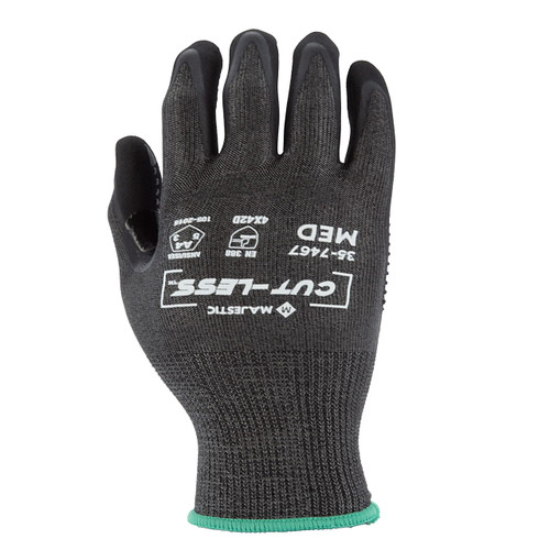 Majestic 35-7467 Cut-Less® Korplex® Cut Resistant Gloves- Medium, Pack of 12
