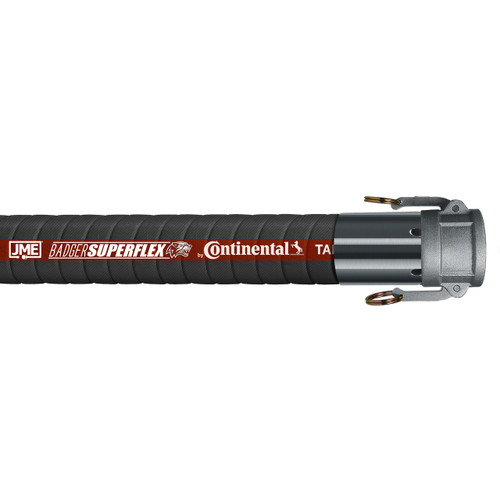 BadgerFlex SuperFlex 2 in. Petroleum Transfer Hose w/ Female Coupler Ends - 150 PSI