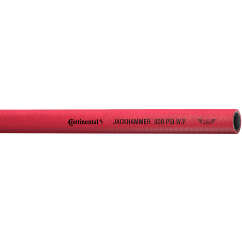 Continental ContiTech 3/4 in. Red Jackhammer Air Hose - 300 PSI, Hose Only