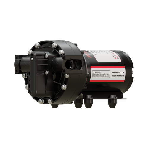 Professional Grade 5500 Series, 5.3 GPM, 60 PSI, On Demand, 12 VDC Sprayer Pump w/ 3/4 in. QA Ports