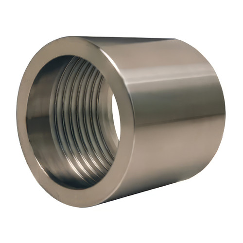 Dixon F24G2094 1 1/2 in. Sanitary Style Crimp Ferrule - 304 Stainless Steel
