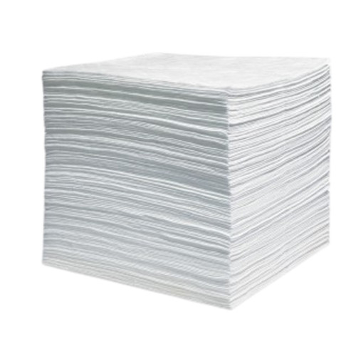 SpillTech WP-S Contractor Grade 15 in. x 18 in. Oil Only Light Weight Pads, 200 Qty