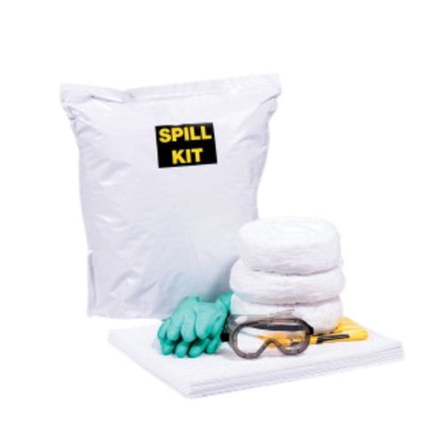 SpillTech SPKO-FOILB Oil Only 4.8 Gallon Foil Bag Spill Kit