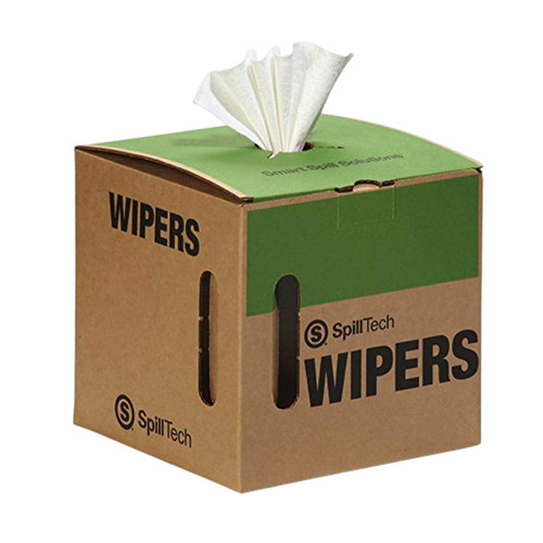 SpillTech WPR508 450DRC Medium Duty Wipers, 225 per Box, White