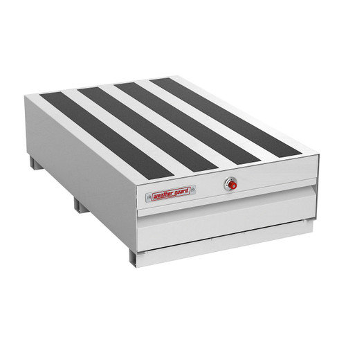 Weather Guard 337-3-04 Pack Rat Two Drawer Unit - 48 in. x 30 in. x 13 in., White