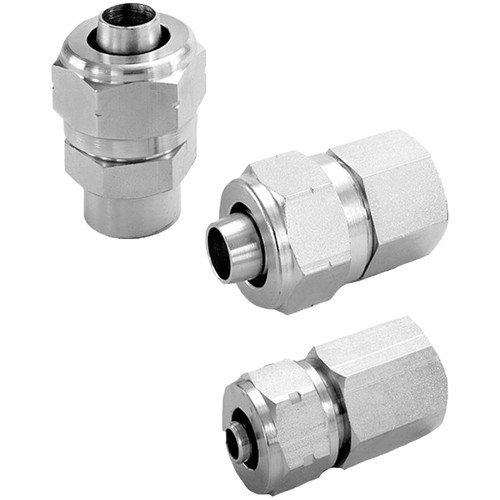 Chicago Fittings 697 Female Steel Adapter with Integral Stiffener 1/2 in. CTS x 1/2 in.FPT
