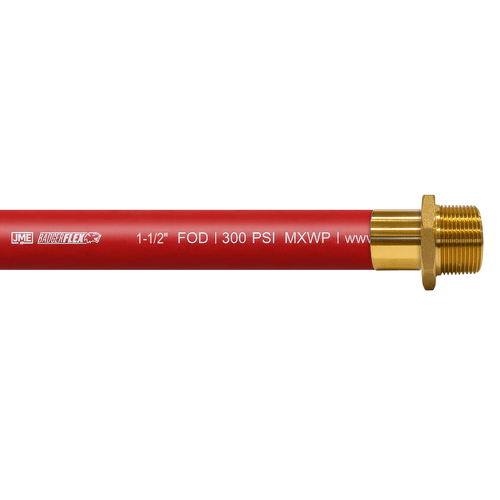 BadgerFlex 1 1/4 in. FOD Hose Assemblies w/ Male NPT Ends