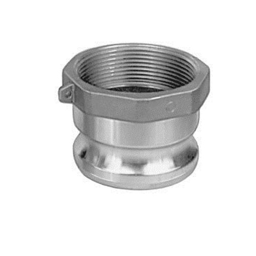 Kuriyama 4 in. Die Cast Aluminum Quick Couplings - Part A Female NPT x Male Adapter