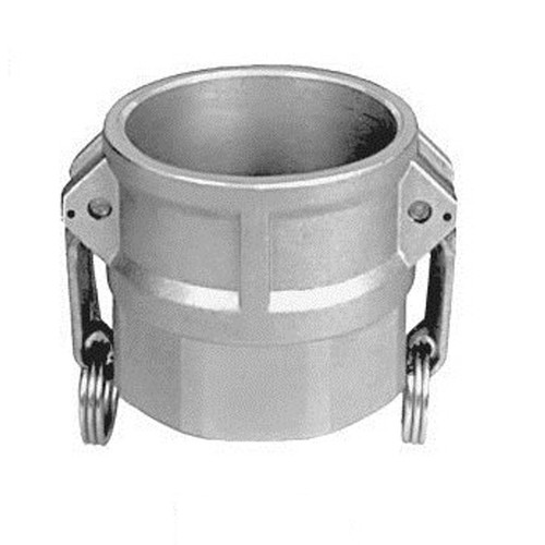 Kuriyama 4 in. Die Cast Aluminum Quick Couplings - Part D Female Coupler x Female NPT